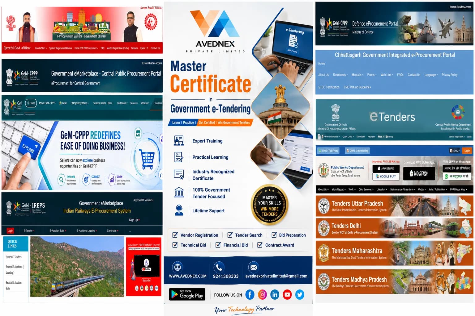 Master Certificate in Government e-Tendering