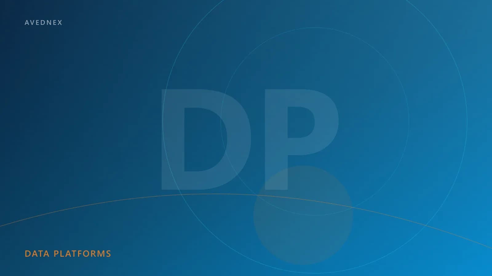 Editorial cover artwork in midnight navy and sky blue for an article on audit-ready data platforms